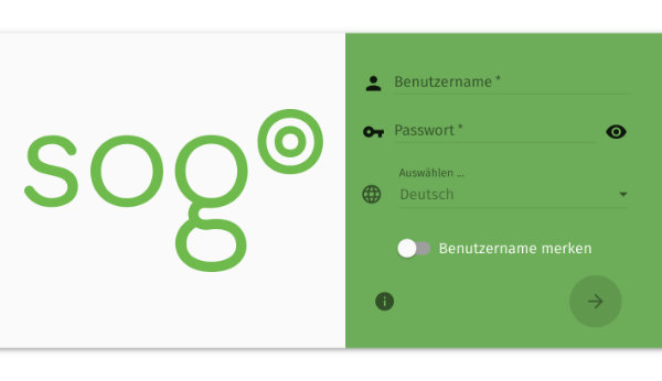 Login Screen Webmailer