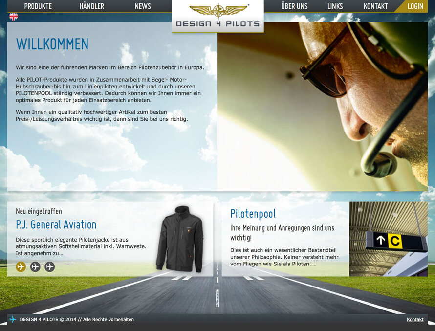 Website design4pilots